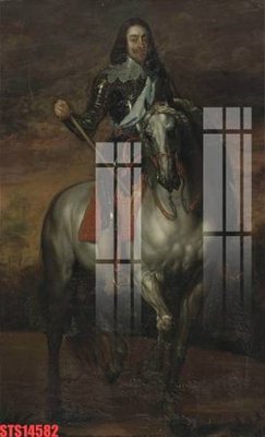 File in trần Tranh sơn dầu phương tây tổng hợp STS14582 (bản gốc 3D) sống động