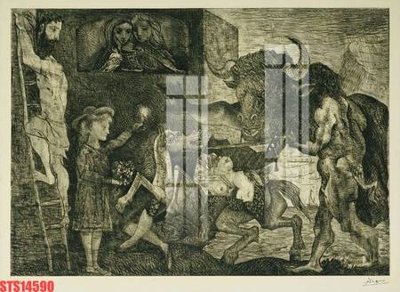 Tải file Tranh sơn dầu phương tây tổng hợp STS14590 (ảnh gốc) in tranh kính