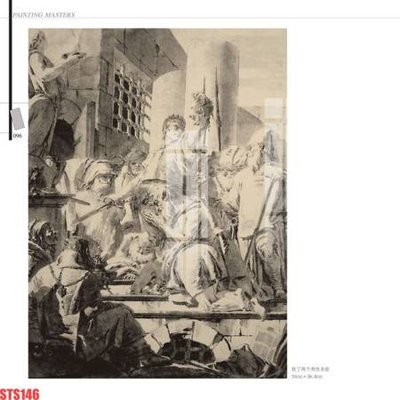 File in mica Tranh sơn dầu phương tây tổng hợp STS146 (bản gốc) làm vách ngăn
