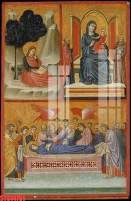 File tranh Tranh sơn dầu phương tây tổng hợp STS14751 (ảnh gốc) in trần 3D