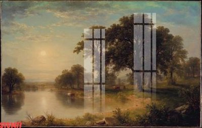 File PSD Tranh sơn dầu phương tây tổng hợp STS1477 (nguyên gốc) chất lượng cao