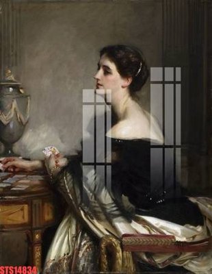 Download file gốc Tranh sơn dầu phương tây tổng hợp STS14834 (in lụa) tranh 3D