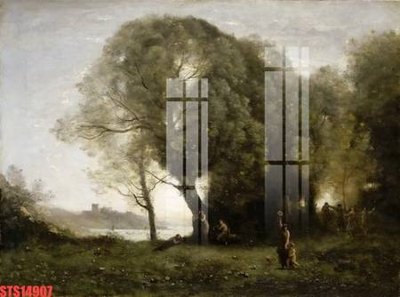 File gốc Tranh sơn dầu phương tây tổng hợp STS14907 (cho in 3D) độc đáo