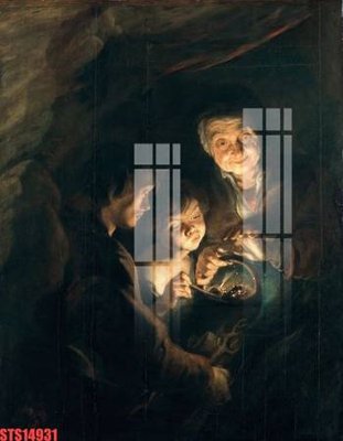 File gốc Tranh sơn dầu phương tây tổng hợp STS14931 (chuẩn CMYK) cho nhà in