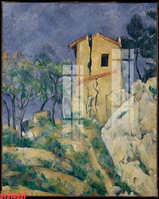 Hình ảnh file gốc in trần nhà Tranh sơn dầu phương tây tổng hợp STS14937