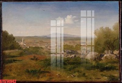 Tải file gốc Tranh sơn dầu phương tây tổng hợp STS14942 dùng cho in ấn