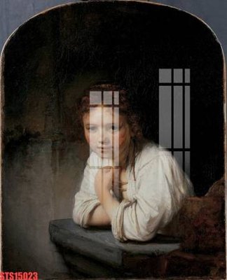 File tranh Tranh sơn dầu phương tây tổng hợp STS15023 (bản gốc) in lụa 5D