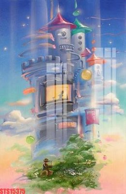 File in mica Tranh sơn dầu phương tây tổng hợp STS15375 (bản gốc) sắc sảo