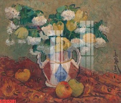 File tranh in trần 3D Tranh sơn dầu phương tây tổng hợp STS15381 (ảnh gốc)