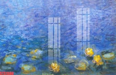 File gốc Tranh sơn dầu phương tây tổng hợp STS1580 (trang trí) phòng làm việc