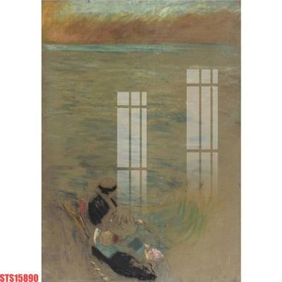 Hình ảnh file gốc Tranh sơn dầu phương tây tổng hợp STS15890 cho in UV