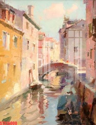 File tranh Tranh sơn dầu phương tây tổng hợp STS15900 (bản gốc) in lụa 5D