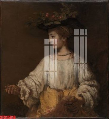 File in trần Tranh sơn dầu phương tây tổng hợp STS15910 (bản gốc) hoa văn