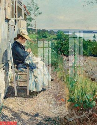 File in mica Tranh sơn dầu phương tây tổng hợp STS15942 (bản gốc) sắc sảo