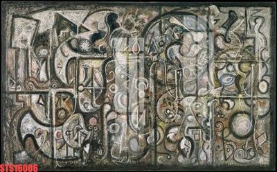 File in trần Tranh sơn dầu phương tây tổng hợp STS16006 (bản gốc) trời sao