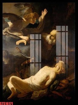 File tranh Tranh sơn dầu phương tây tổng hợp STS16171 (bản gốc) treo phòng ăn