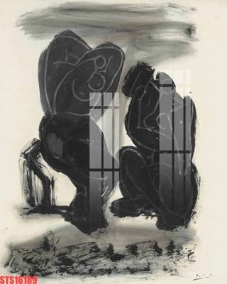 Hình ảnh file gốc Tranh sơn dầu phương tây tổng hợp STS16189 (chất lượng cao)