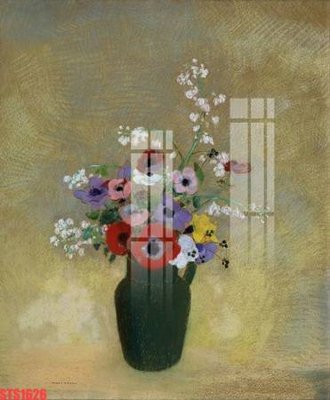 File gốc Tranh sơn dầu phương tây tổng hợp STS1626 (in lụa) họa tiết 3D