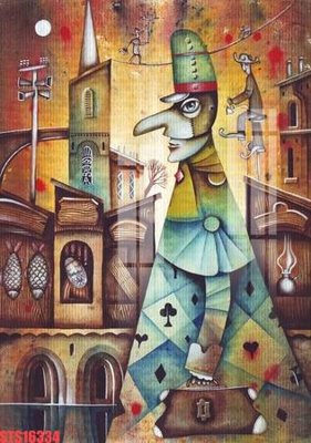 File tranh Tranh sơn dầu phương tây tổng hợp STS16334 (ảnh gốc) chi tiết rõ ràng