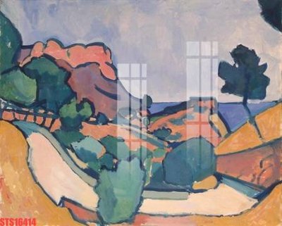 File gốc in ấn Tranh sơn dầu phương tây tổng hợp STS16414 chuẩn màu CMYK