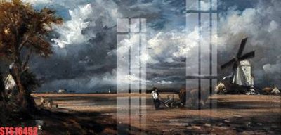 File gốc Tranh sơn dầu phương tây tổng hợp STS16452 (trang trí) phòng làm việc