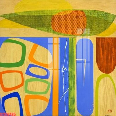 File tranh Tranh sơn dầu phương tây tổng hợp STS16485 (gốc) phong cách tối giản