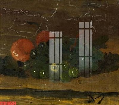 File in trần Tranh sơn dầu phương tây tổng hợp STS16534 (bản gốc) bầu trời