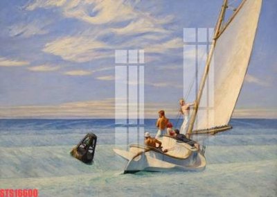 File tranh Tranh sơn dầu phương tây tổng hợp STS16600 (gốc) in trên kính