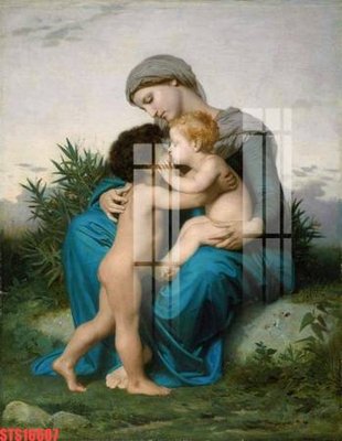 File in mica Tranh sơn dầu phương tây tổng hợp STS16607 (bản gốc) làm vách ngăn