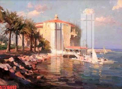 File in trần Tranh sơn dầu phương tây tổng hợp STS16692 (file gốc) phong thủy