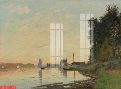 File in trần Tranh sơn dầu phương tây tổng hợp STS16823 (bản gốc) bầu trời