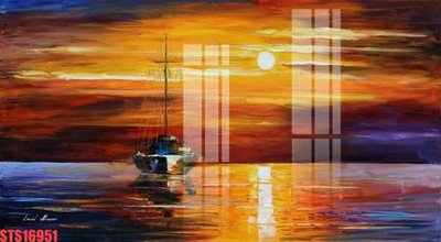 File gốc Tranh sơn dầu phương tây tổng hợp STS16951 (in lụa) hoa văn cổ điển