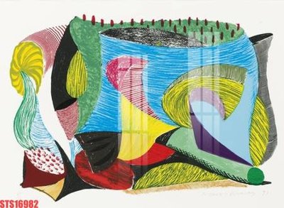 File ảnh Tranh sơn dầu phương tây tổng hợp STS16982 (gốc) in PP, decal