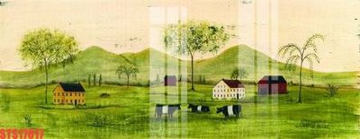 File in trần Tranh sơn dầu phương tây tổng hợp STS17017 (bản gốc) phong cảnh