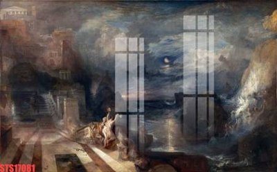 File in mica Tranh sơn dầu phương tây tổng hợp STS17081 (bản gốc) sắc sảo