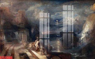 File tranh Tranh sơn dầu phương tây tổng hợp STS17085 (gốc) chủ đề tĩnh vật