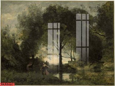 File gốc Tranh sơn dầu phương tây tổng hợp STS17224 (phong cách) tối giản