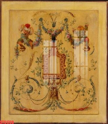 File gốc Tranh sơn dầu phương tây tổng hợp STS1728 (in lụa) trang trí tường