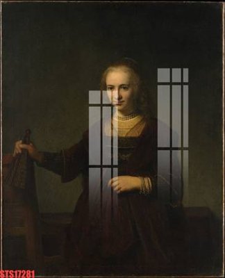 File gốc Tranh sơn dầu phương tây tổng hợp STS17281 (AI/EPS) cho in ấn