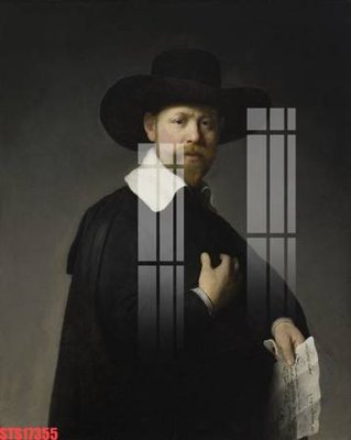 File tranh Tranh sơn dầu phương tây tổng hợp STS17355 (gốc) in film