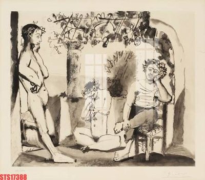 File gốc Tranh sơn dầu phương tây tổng hợp STS17388 (cho in ấn) từ Filetranh.com