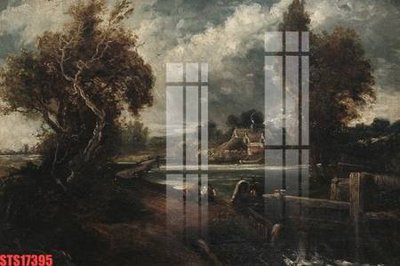 File tranh Tranh sơn dầu phương tây tổng hợp STS17395 (bản gốc) treo phòng ăn