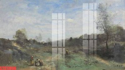 File ảnh Tranh sơn dầu phương tây tổng hợp STS17496 (gốc) dùng in Pano