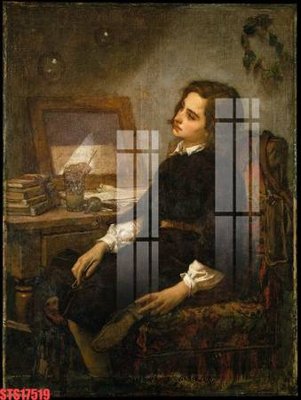 File tranh Tranh sơn dầu phương tây tổng hợp STS17519 (bản gốc) in lụa 5D