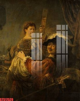 Tải file Tranh sơn dầu phương tây tổng hợp STS17529 (gốc) làm tranh trang trí