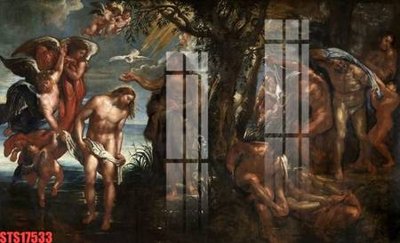 File in mica Tranh sơn dầu phương tây tổng hợp STS17533 (bản gốc) siêu trong