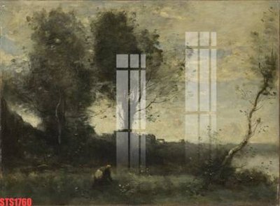 File ảnh gốc Tranh sơn dầu phương tây tổng hợp STS1760 không vỡ nét