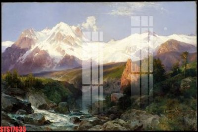 Hình ảnh file gốc Tranh sơn dầu phương tây tổng hợp STS17633 cho in UV