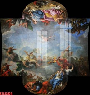 File gốc in ấn Tranh sơn dầu phương tây tổng hợp STS17825 chất lượng vượt trội