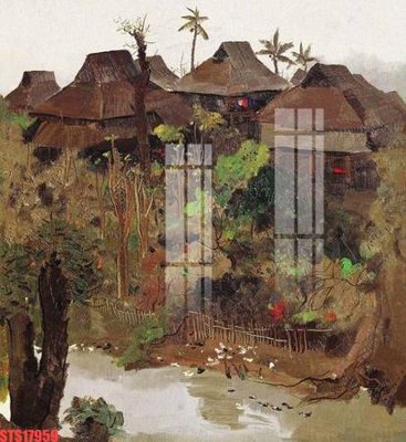 Download file ảnh gốc Tranh sơn dầu phương tây tổng hợp STS17959 để in ấn